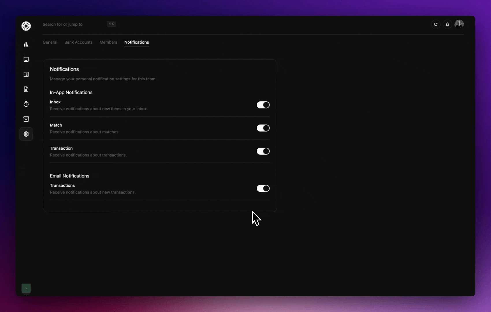 Medscribe - In App Notifications